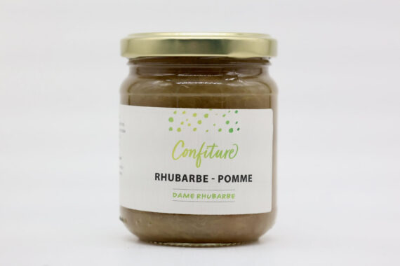 Création Rhubarbe – Pomme