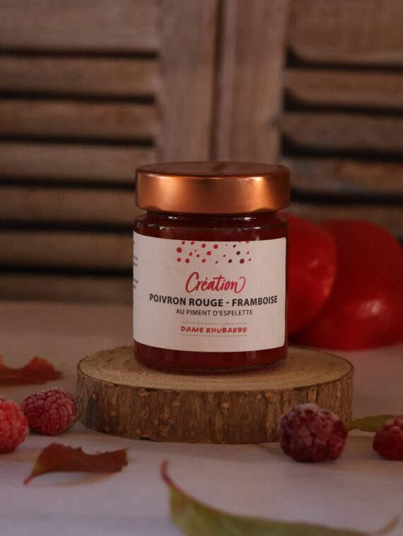 Création Poivron Rouge – Framboise