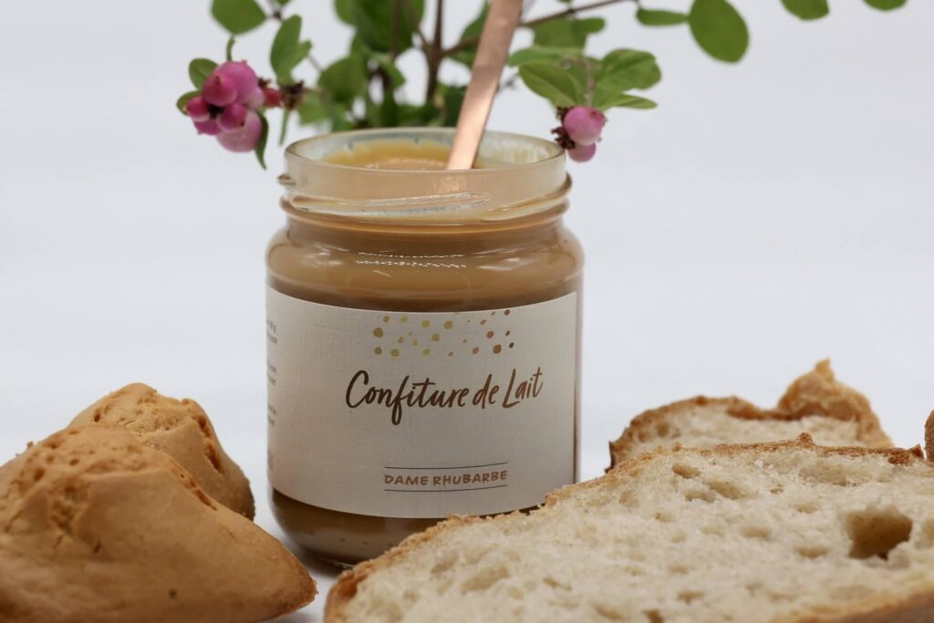 Dame Rhubarbe : Confitures de lait